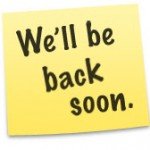We'll be back soon.